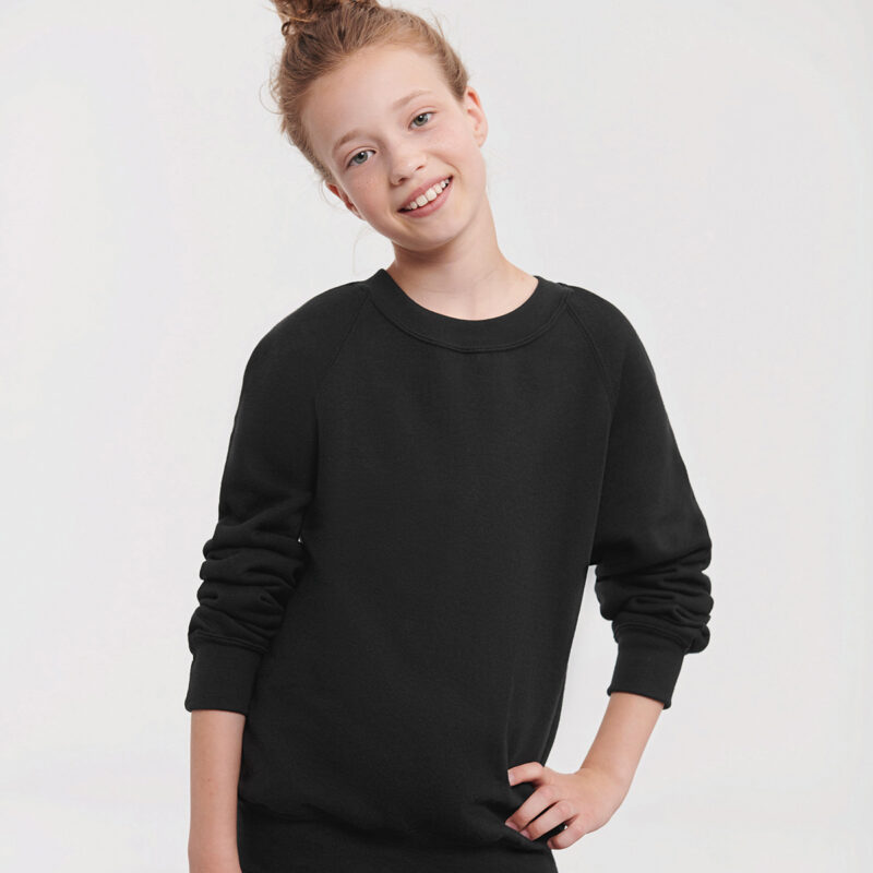 Kids raglan sleeve sweatshirt
