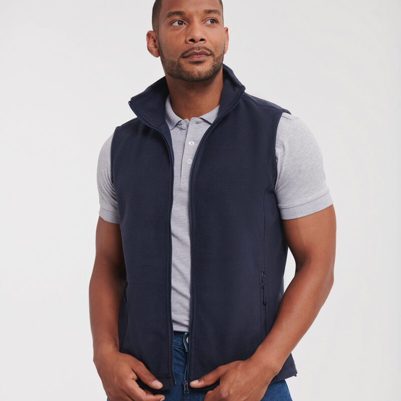 Outdoor fleece gilet