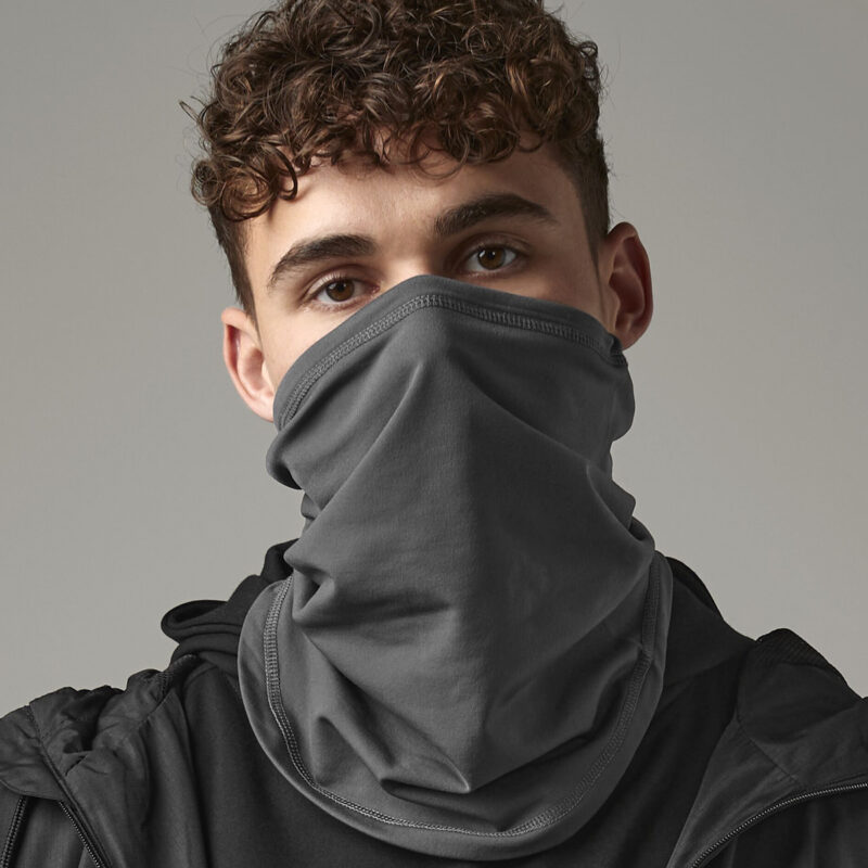 Softshell sports tech neck warmer