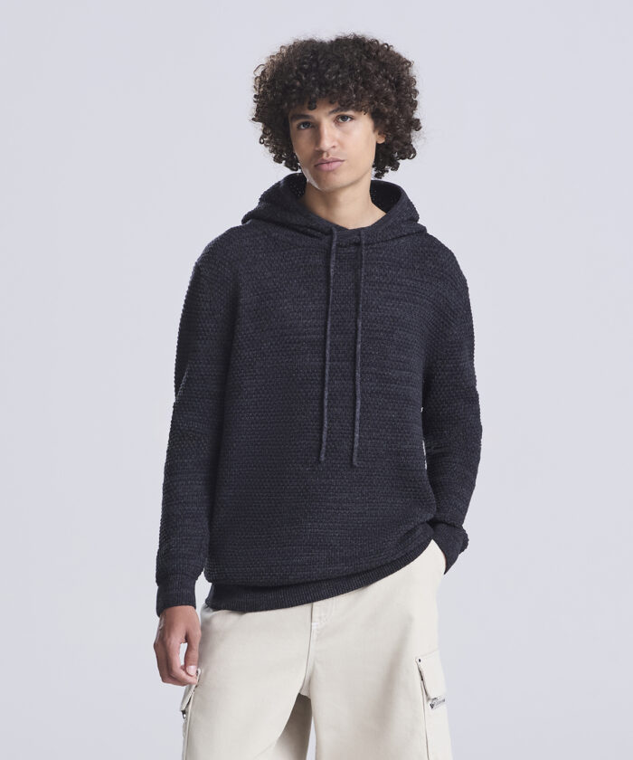 Iguazu regen knitted hoodie