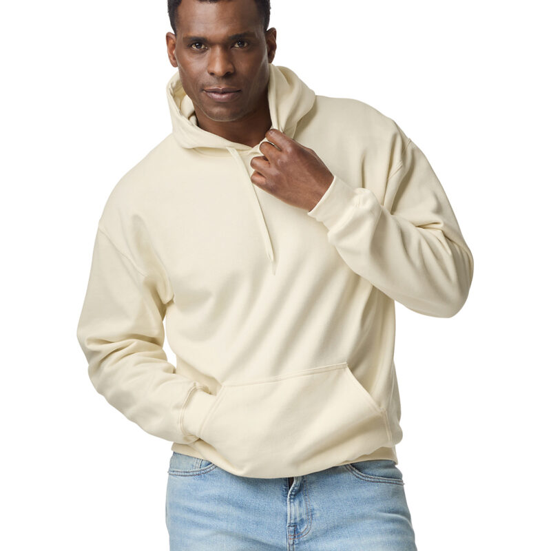 Softstyle™ midweight fleece adult hoodie