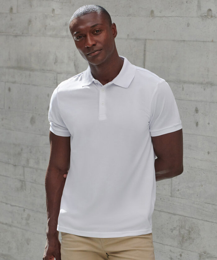 Recycled polyester polo shirt