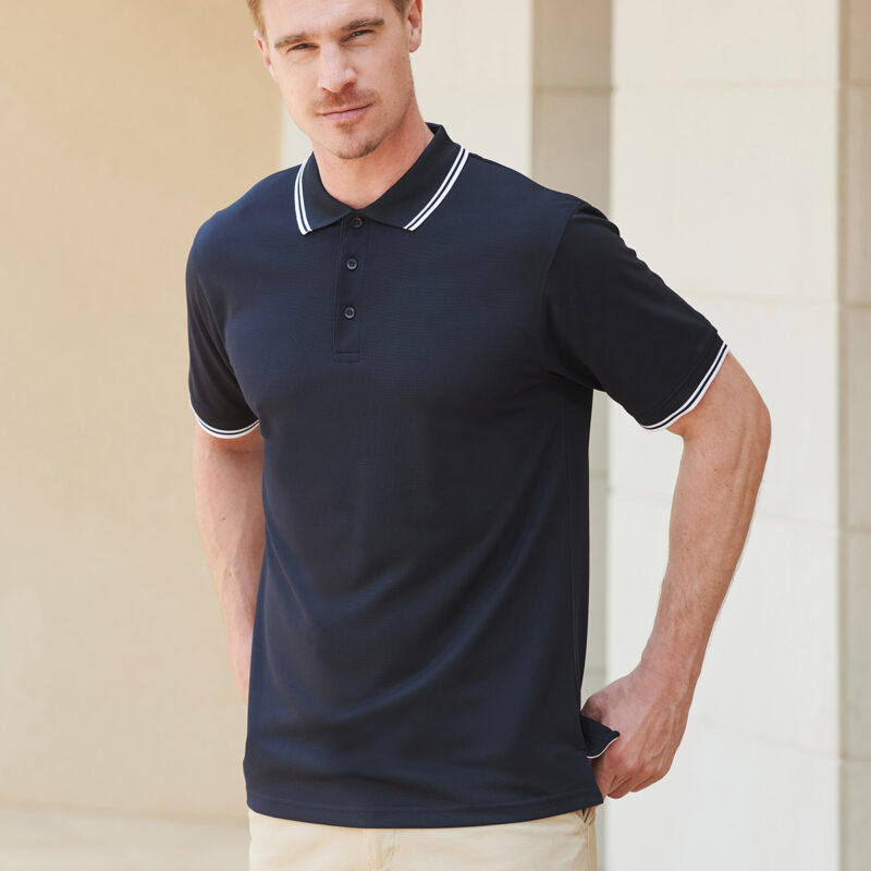 Double tipped Coolplus® polo shirt