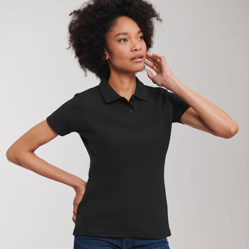 Women's classic polycotton polo