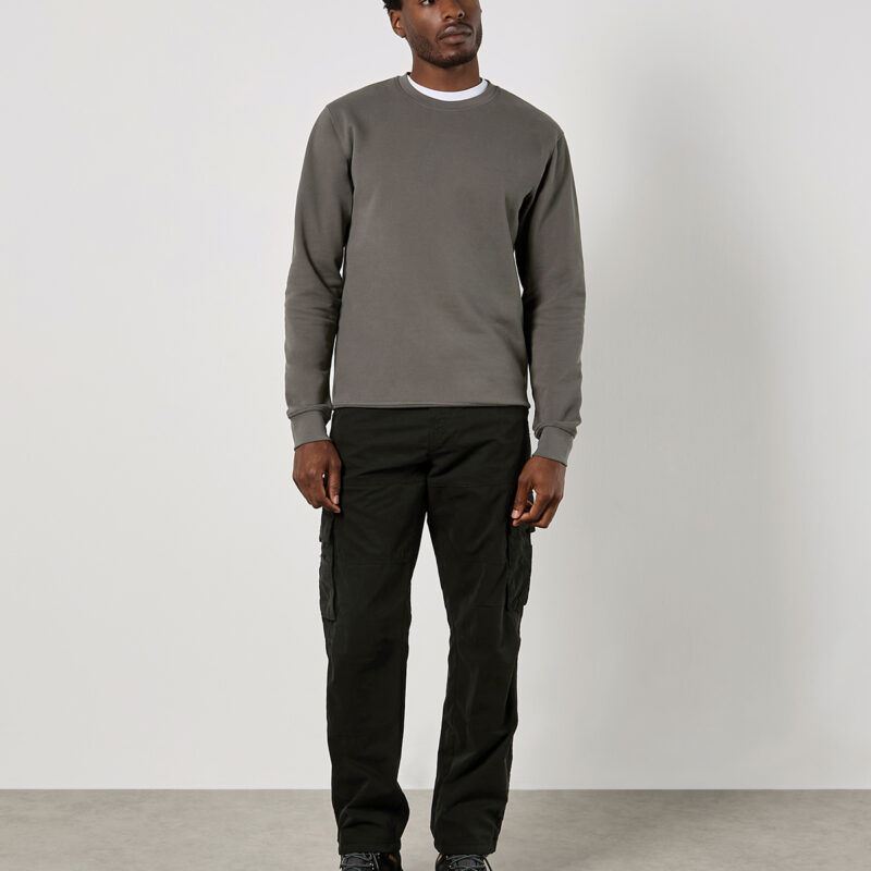 Regular fit piqué sweatshirt