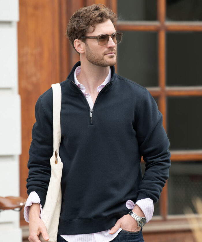 Glendale unisex 1/4-zip sweatshirt 1 Glendale unisex 1/4-zip sweatshirt