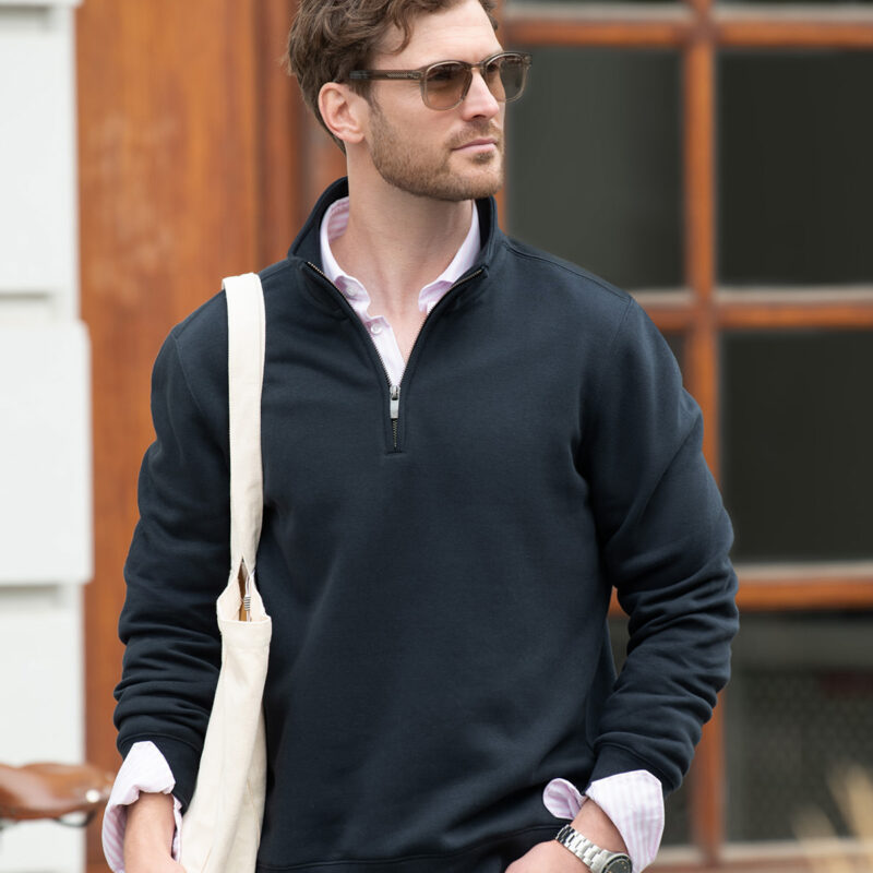 Glendale unisex 1/4-zip sweatshirt