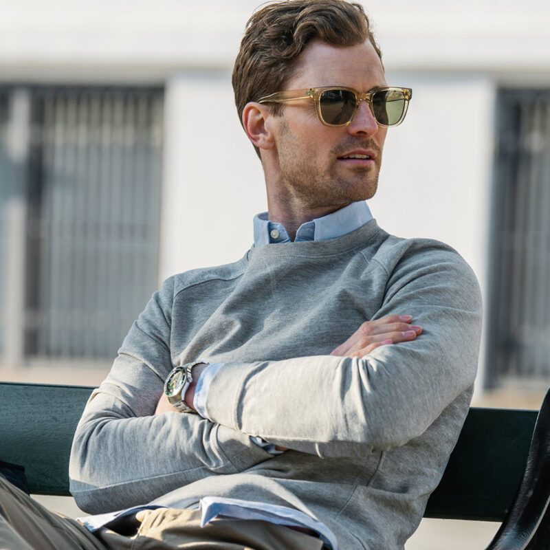 Newport – luxury lightweight crewneck