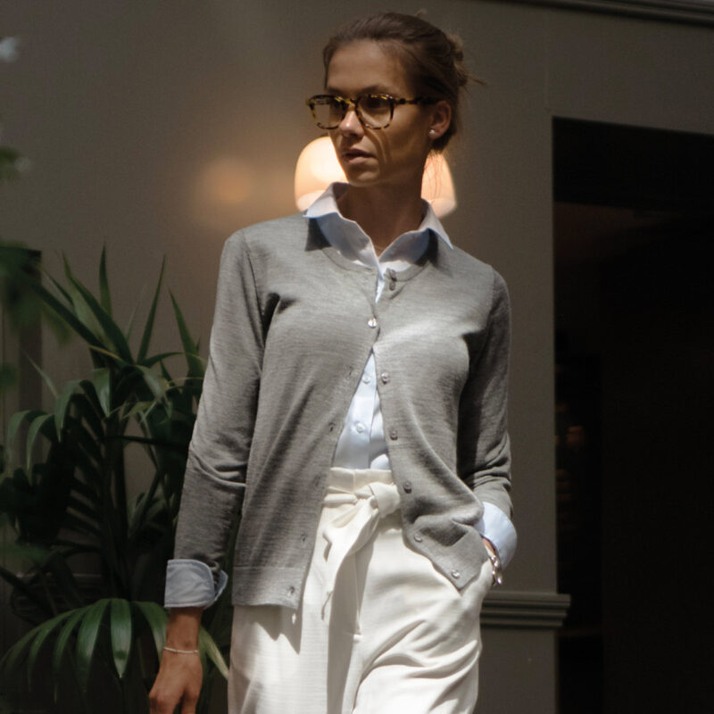 Women’s Phoenix – luxurious merino blend cardigan