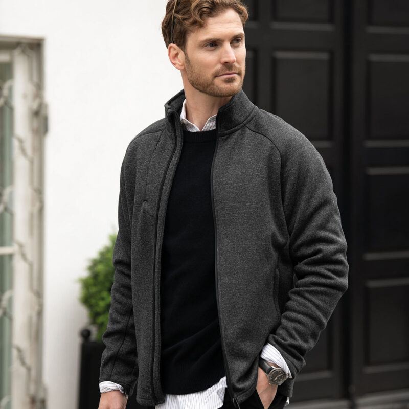 Montana – knitted fleece jacket
