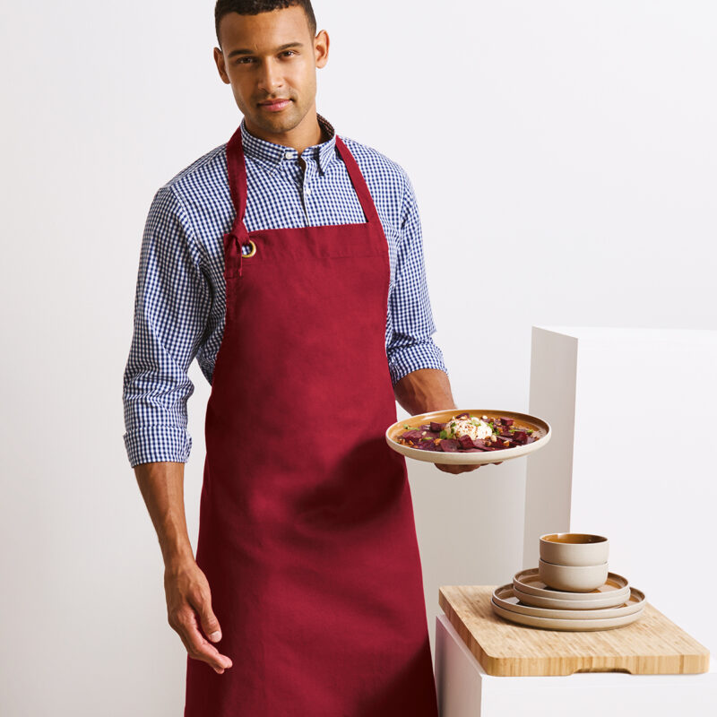 Calibre heavy cotton canvas bib apron