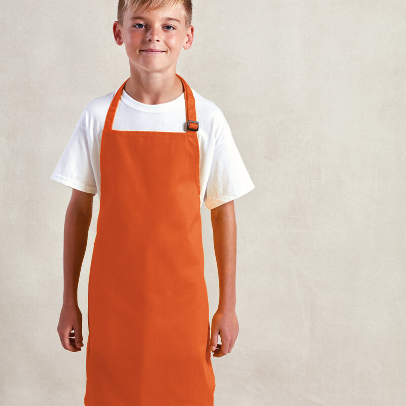 Kids bib apron