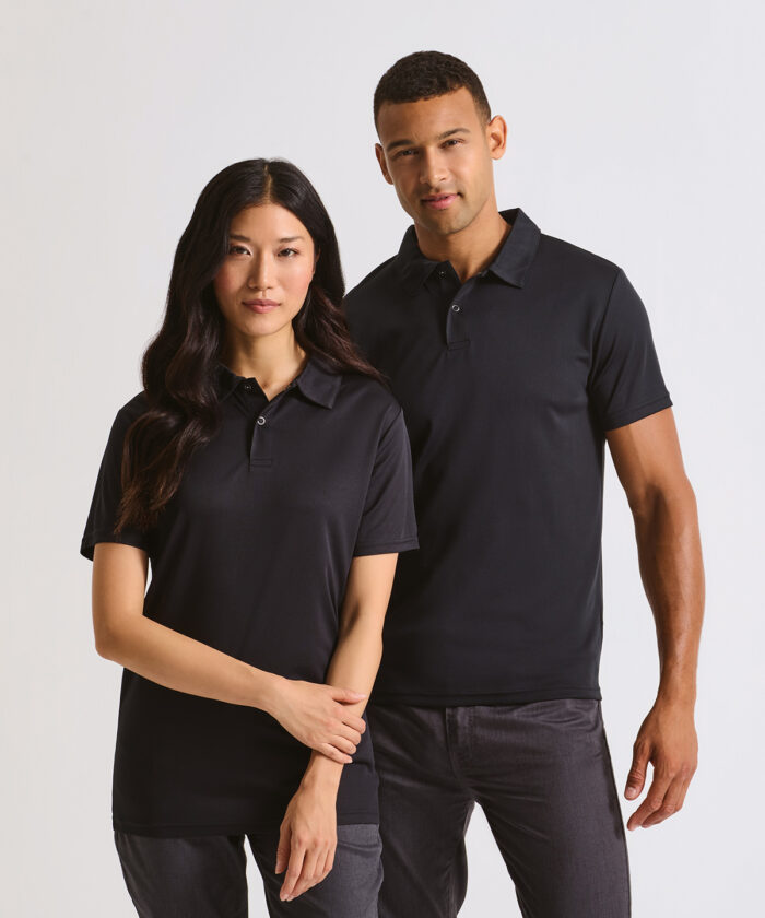 Coolchecker® studded polo