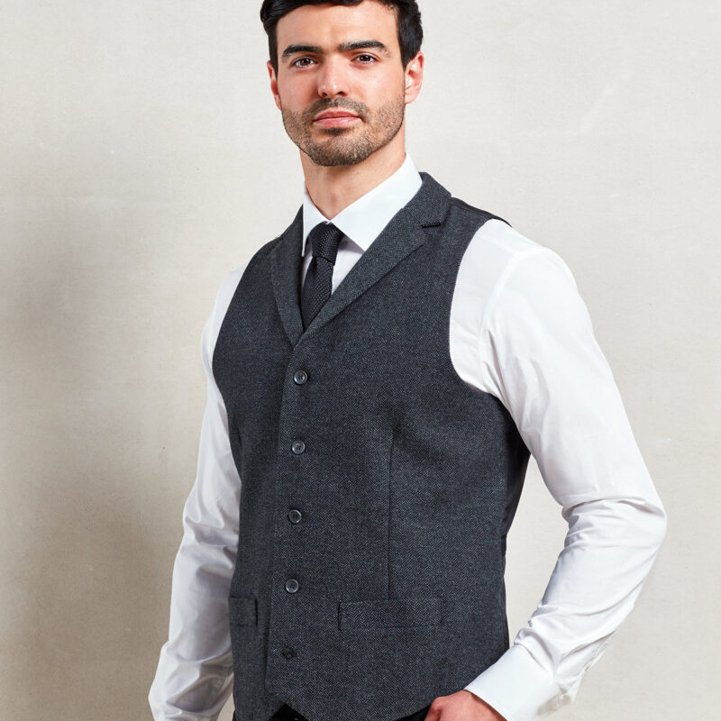 Herringbone waistcoat