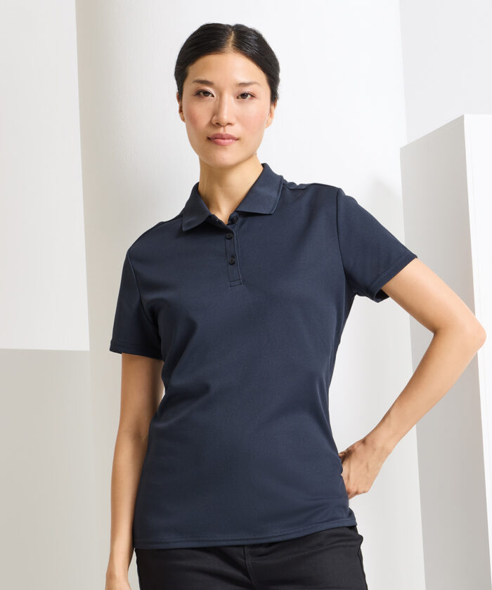 Women’s Spun Dyed Recycled Polo Shirt