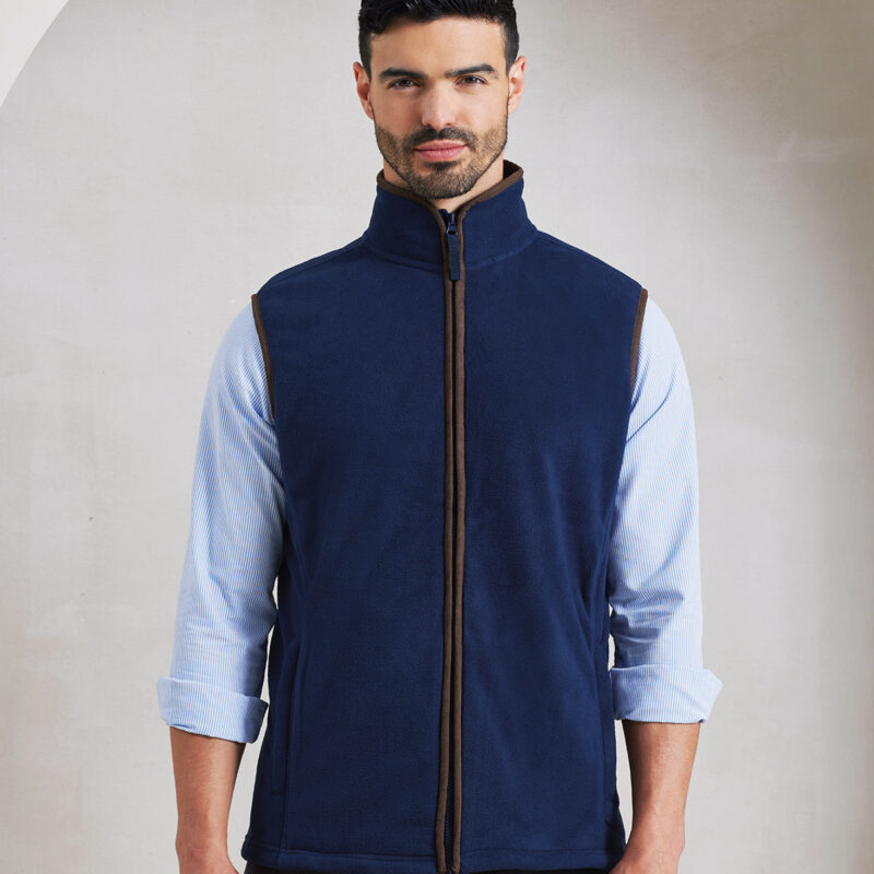 Artisan fleece gilet