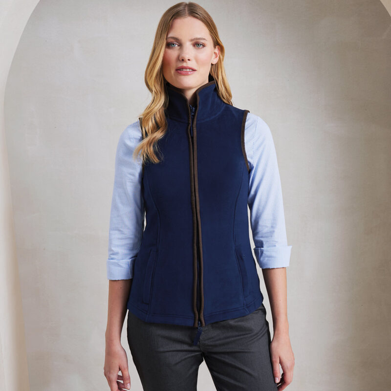 Women’s artisan fleece gilet