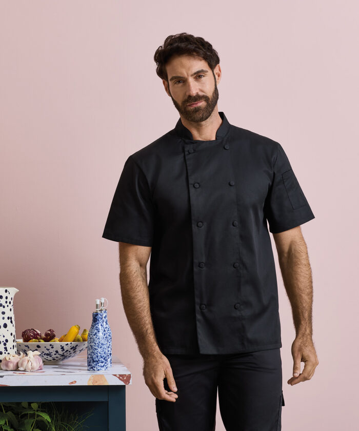 Chefs Coolchecker® short sleeve jacket