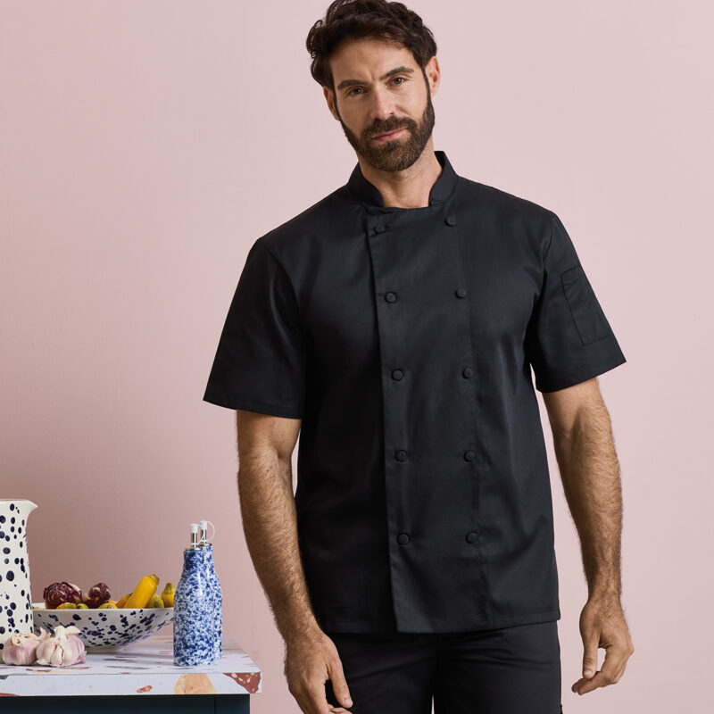 Chefs Coolchecker® short sleeve jacket