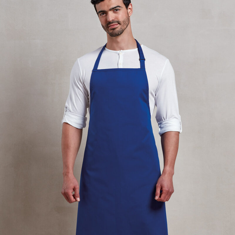 Antimicrobial bib apron