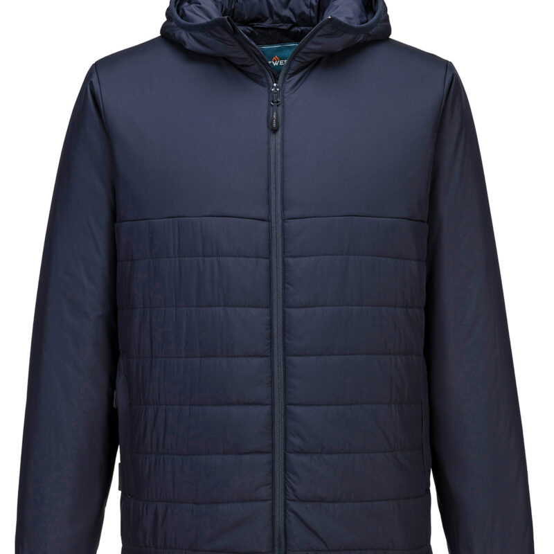 Professional hooded insulated baffle jacket (S608)