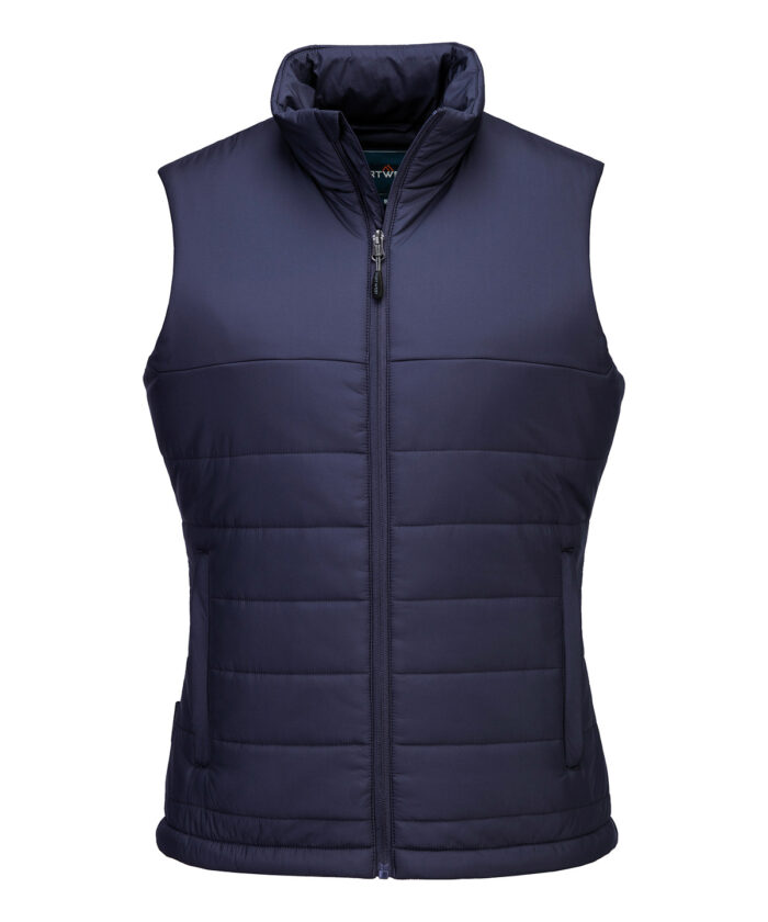 Women’s professional insulated baffle gilet (S607)