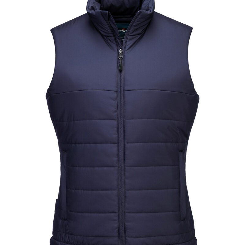 Women’s professional insulated baffle gilet (S607)