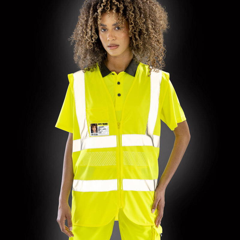 Core zip ID safety tabard