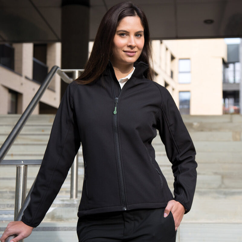 Women's Core printable softshell jacket