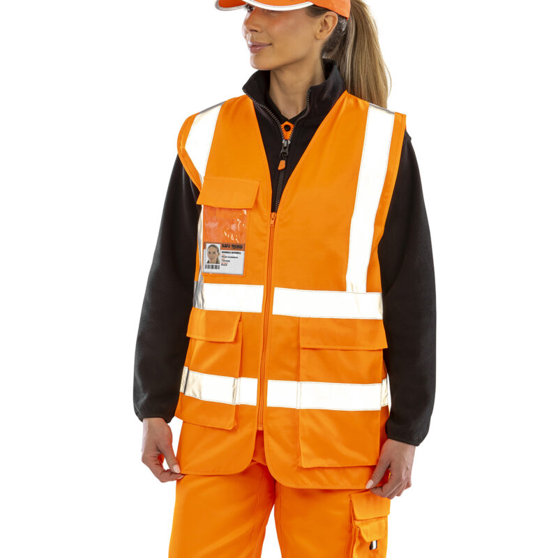 Heavy duty polycotton security vest