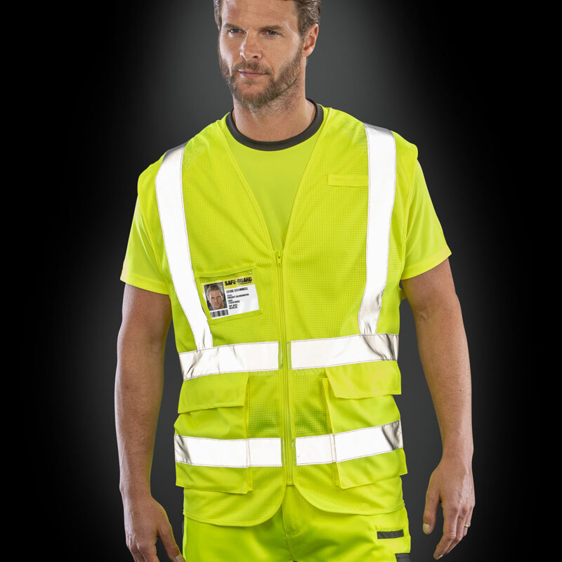 Executive cool mesh safety vest