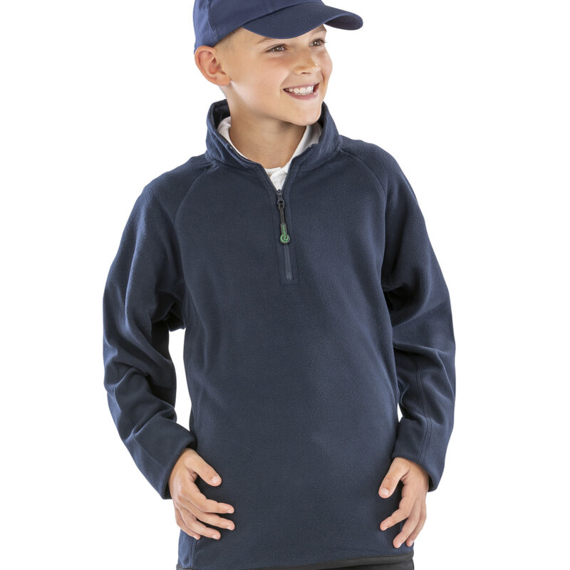 Junior recycled microfleece top