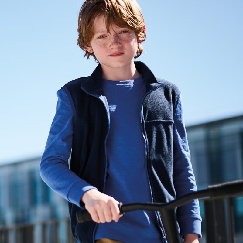 Kids microfleece bodywarmer