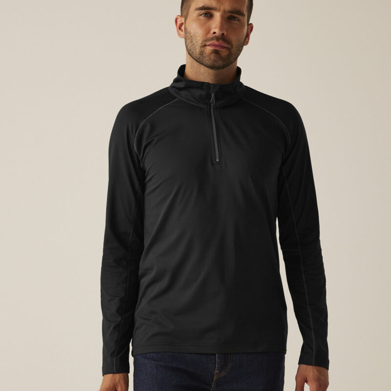 Core stretch half-zip mid-layer