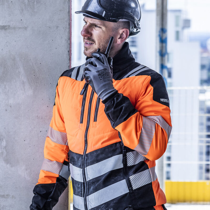 Hi-vis two-tone thermal jacket