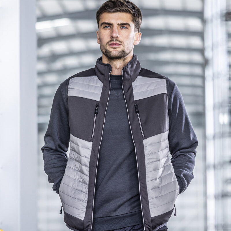 E-Volve unisex thermal hybrid bodywarmer