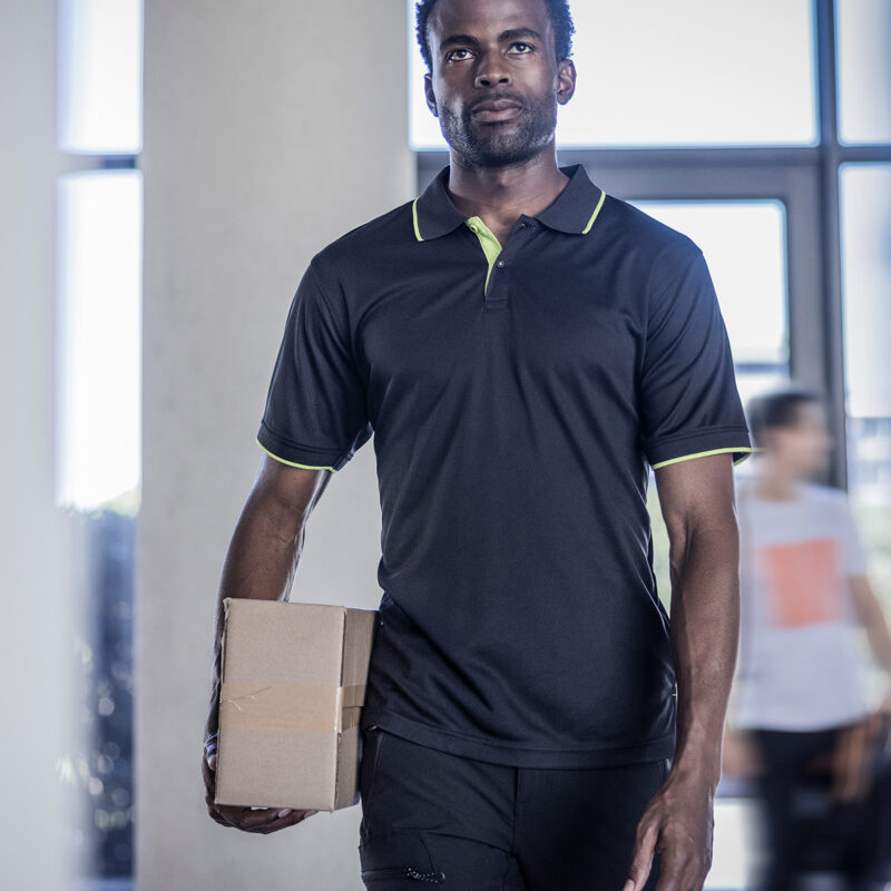 Navigate short sleeve polo