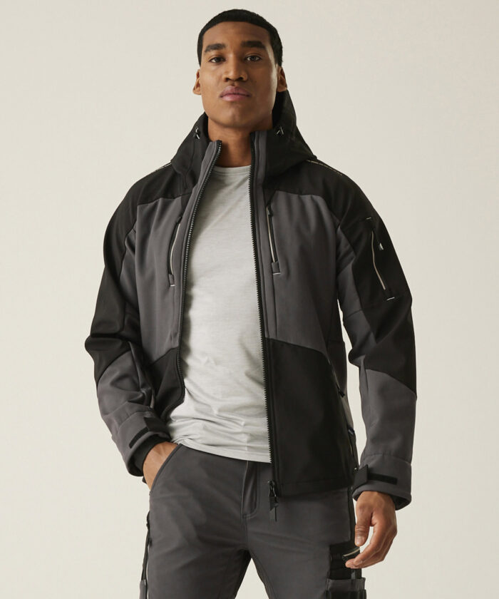 4-Tex stretch 3-layer softshell jacket