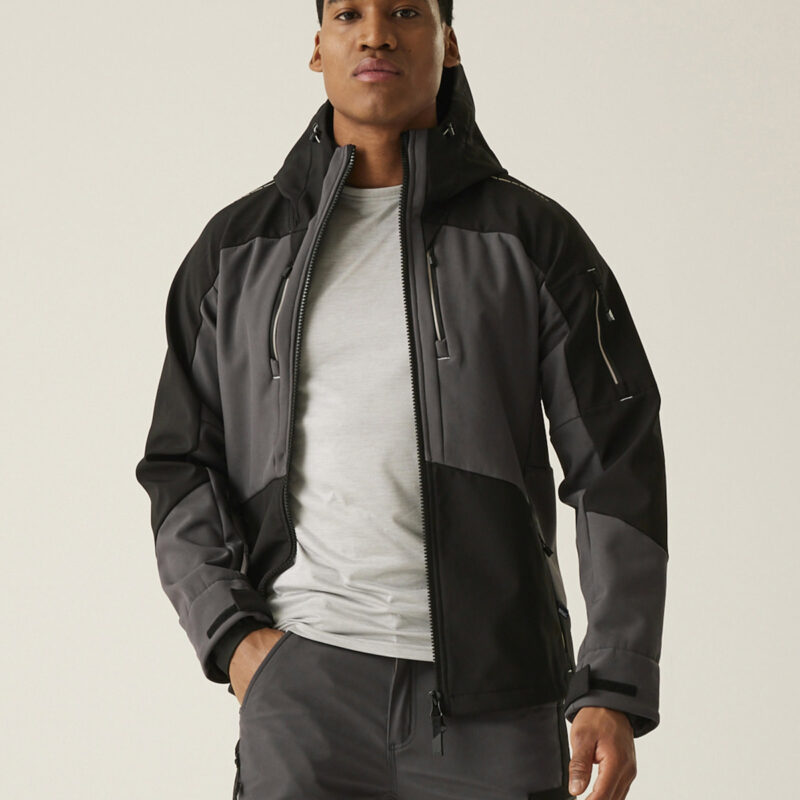 4-Tex stretch 3-layer softshell jacket