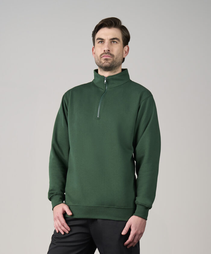 Pro ¼-neck zip sweatshirt