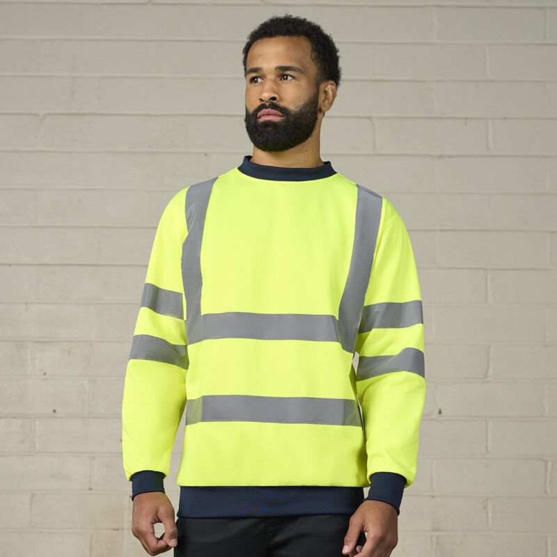 High visibility sweatshirt