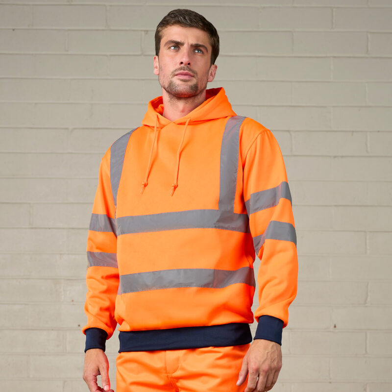 High visibility hoodie