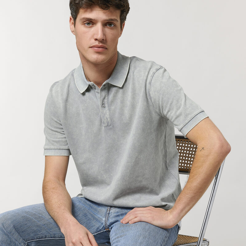 Prepster Vintage unisex short sleeve polo (STPU335)