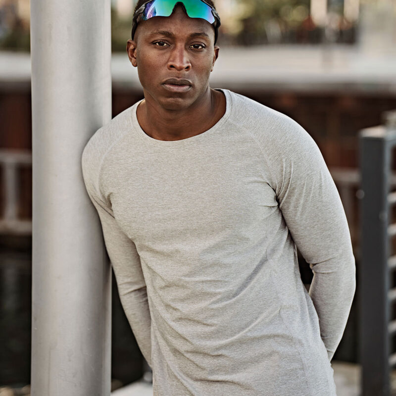 Long sleeve CoolDry tee (7022)