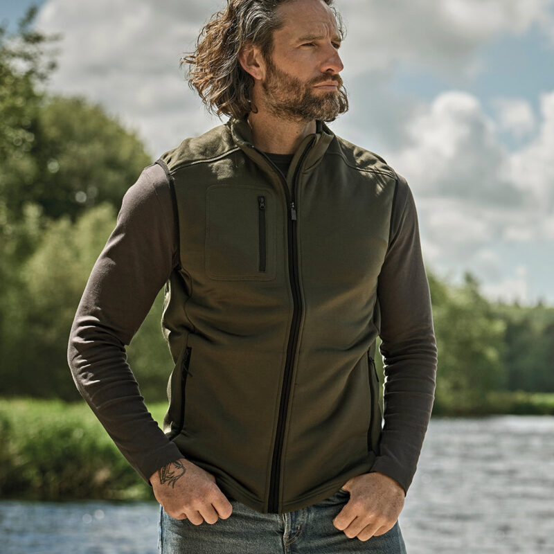 Stretch fleece bodywarmer (9104)