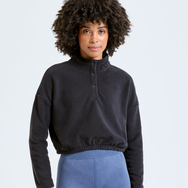 Women's TriDri® cropped fleece
