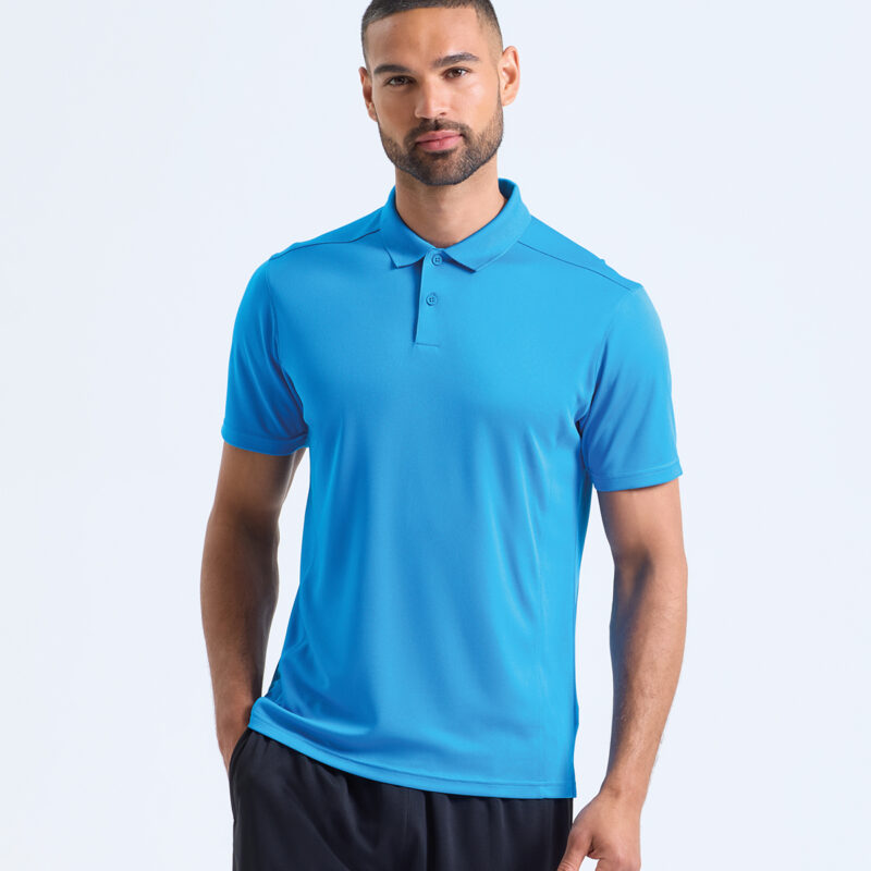 TriDri® Ion-Charge panelled polo