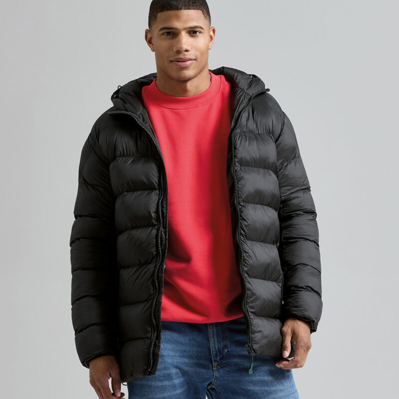  Solitude recycled hooded jacket