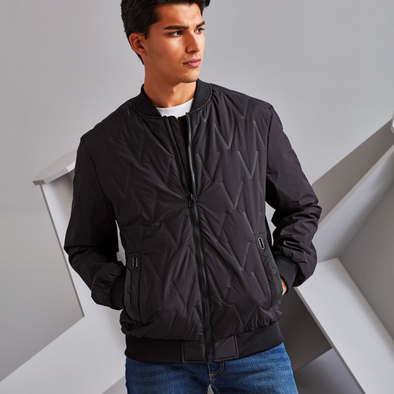 Vector moulded bomber jacket 