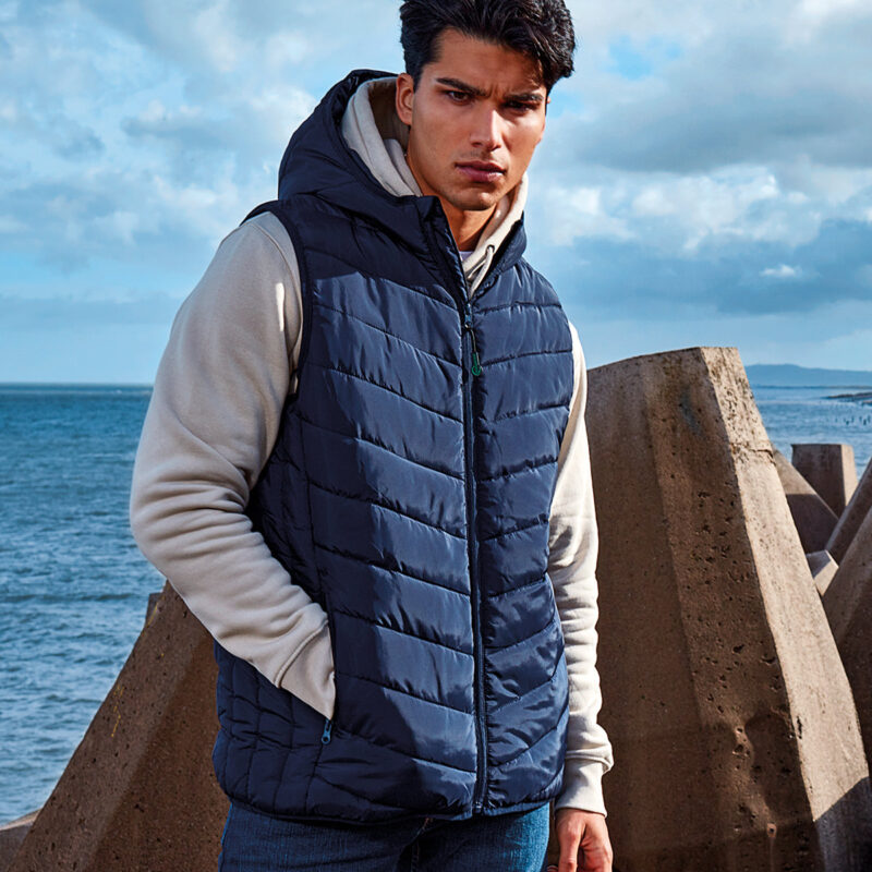 Taurus recycled padded bodywarmer